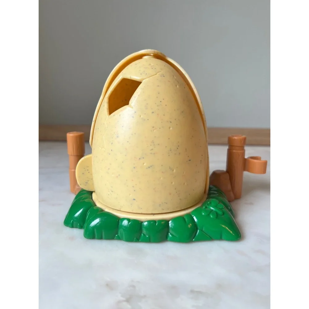 Egg, Food Bucket Cave Person Figure for Lil' Dino T-Rex Little People Dinosaur
